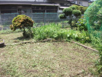 日光市　草刈り作業